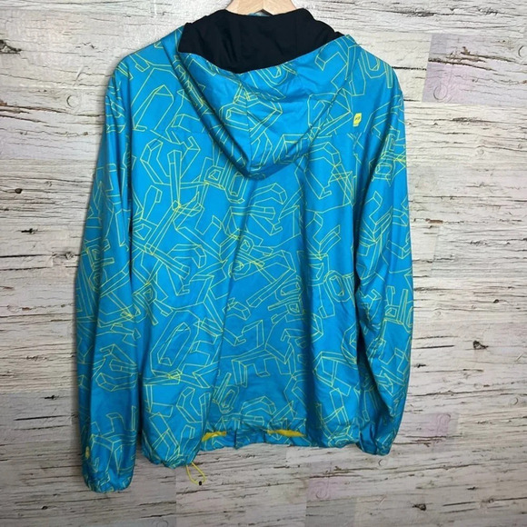 Orage light blue jacket  yellow size small men’s - Picture 6 of 8